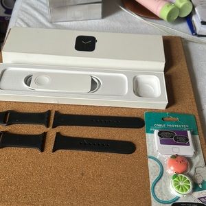 NEW Apple iWatch charger & 2 bands $25++